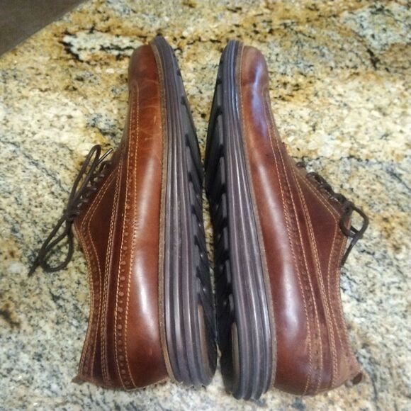 Cole Haan Men's Grand OS Cambridge Wingtip Leather Oxford Shoes 9.5 M C27845 - Picture 9 of 12